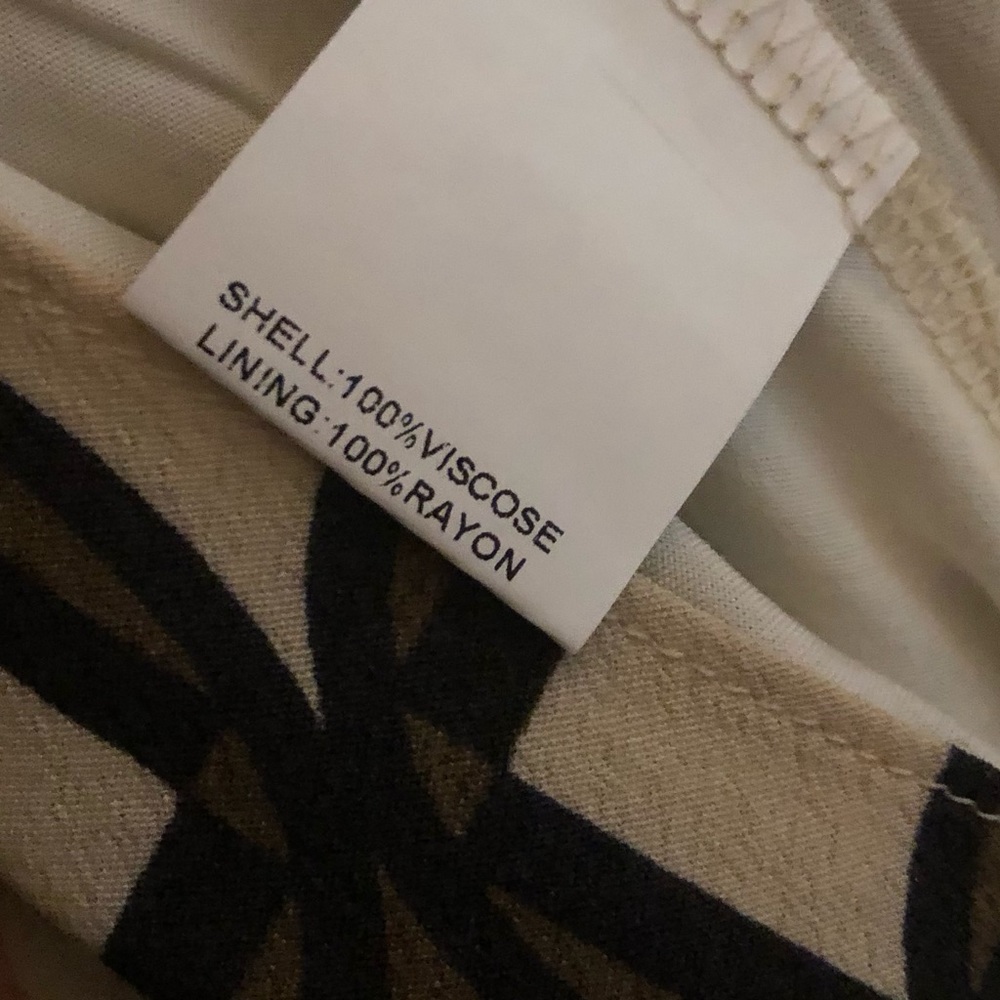 DISSH Gosse Brown White Cream Khaki Geo Slip Maxi Dress Size 2 - Picture 8 of 9